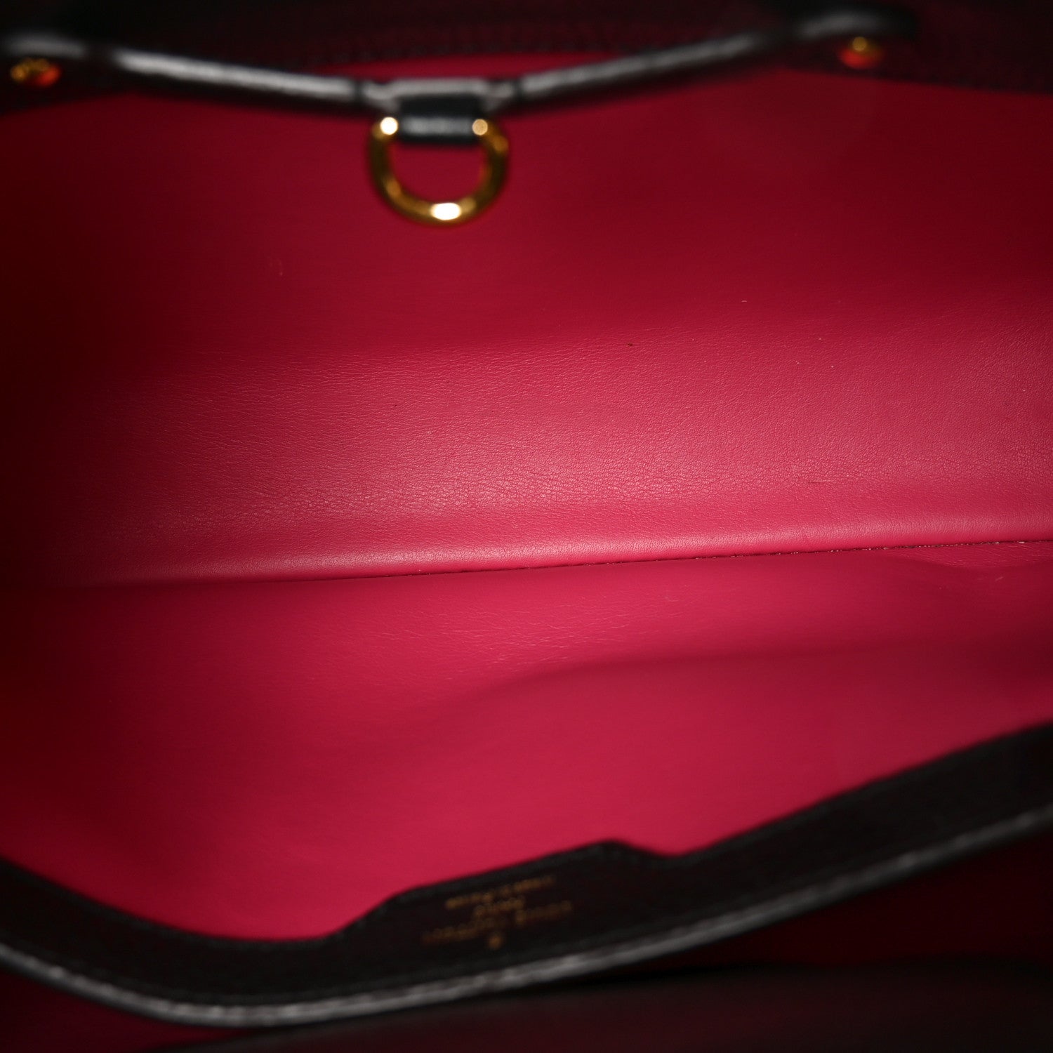 Louis Vuitton Taurillon Capucines PM Black 5 of 9