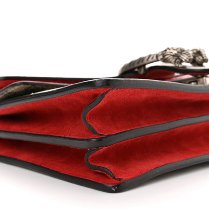 Gucci GG Supreme Monogram Small Dionysus Shoulder Bag Red 9 of 11