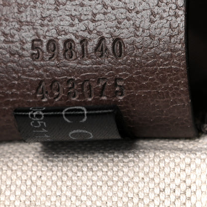 Gucci GG Supreme Monogram Medium Ophidia Double Buckle Backpack Brown 7 of 12