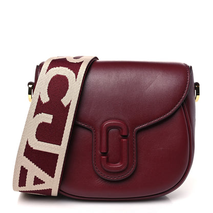 Marc Jacobs Calfskin Medium The J Marc Saddle Cherry 1 of 10