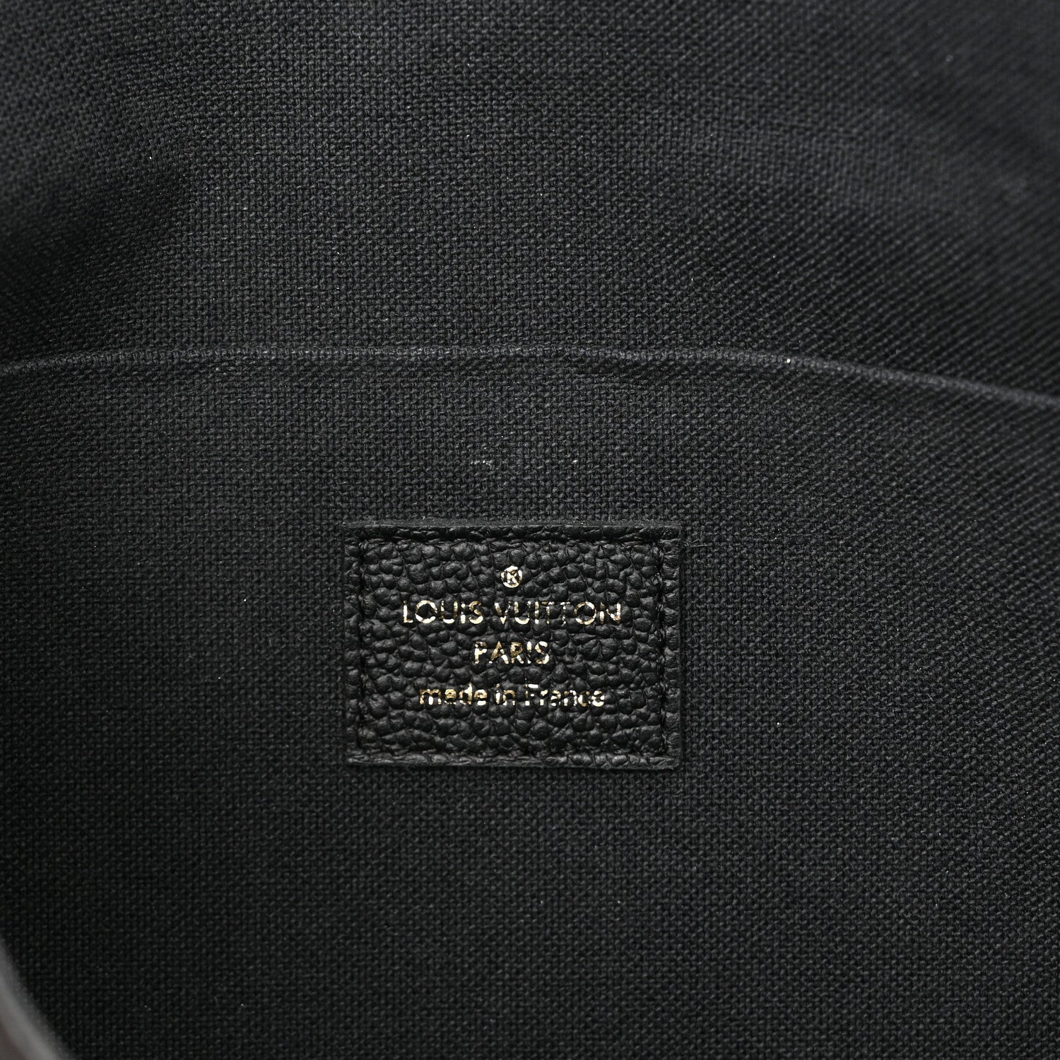 Louis Vuitton Empreinte Pochette Felicie Chain Wallet Black 7 of 13