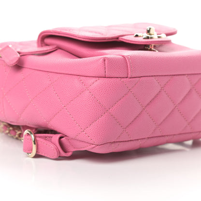 Chanel Caviar Quilted Small CC Day Backpack Pink 9 of 11