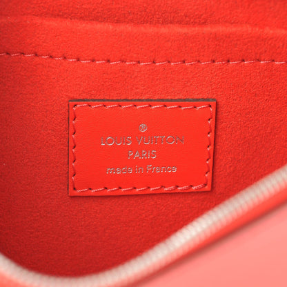 Louis Vuitton Epi Neverfull Pochette MM GM Coquelicot 6 of 7