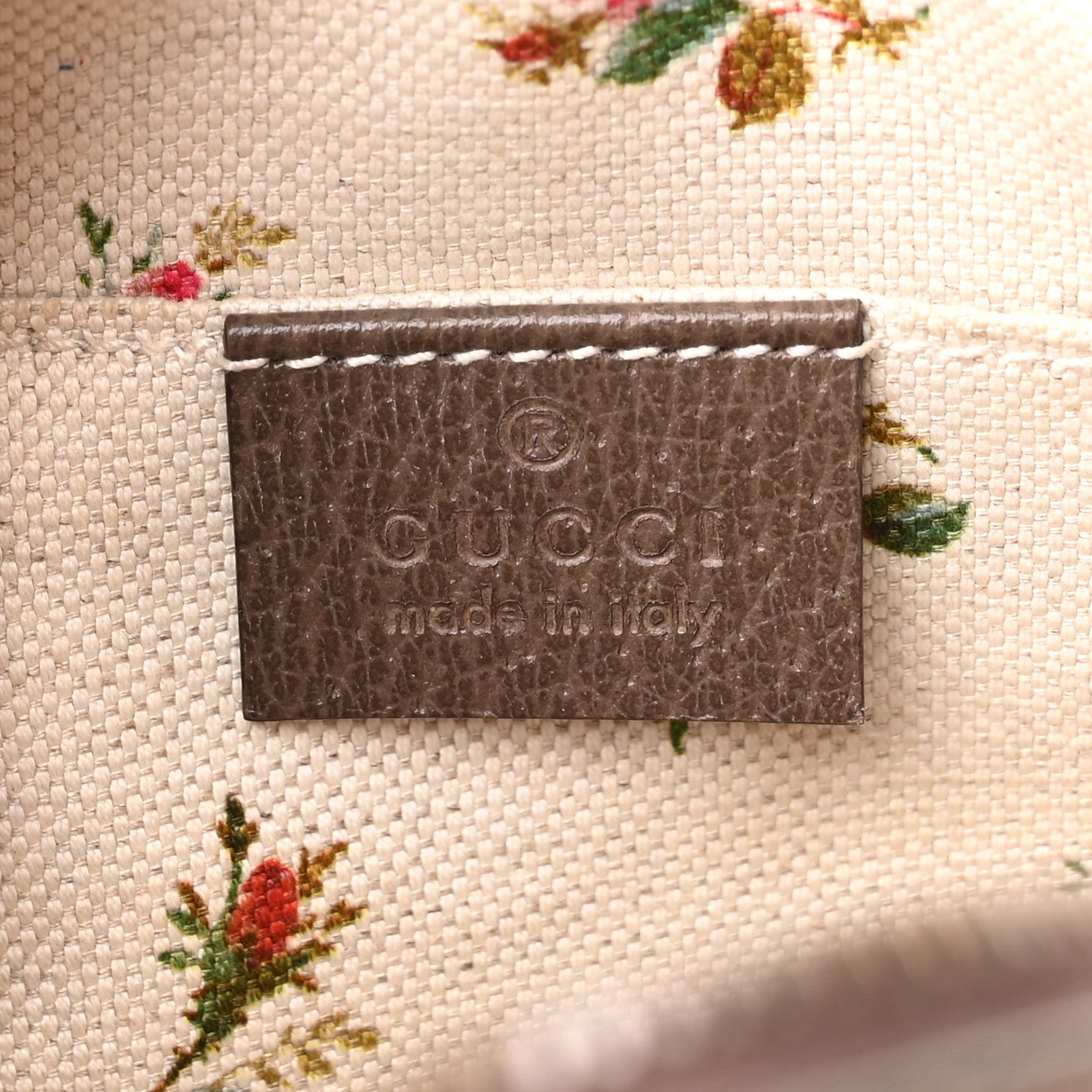 Gucci GG Supreme Monogram Web Neo Vintage Shoulder Bag Beige New Acero Crop 6 of 11