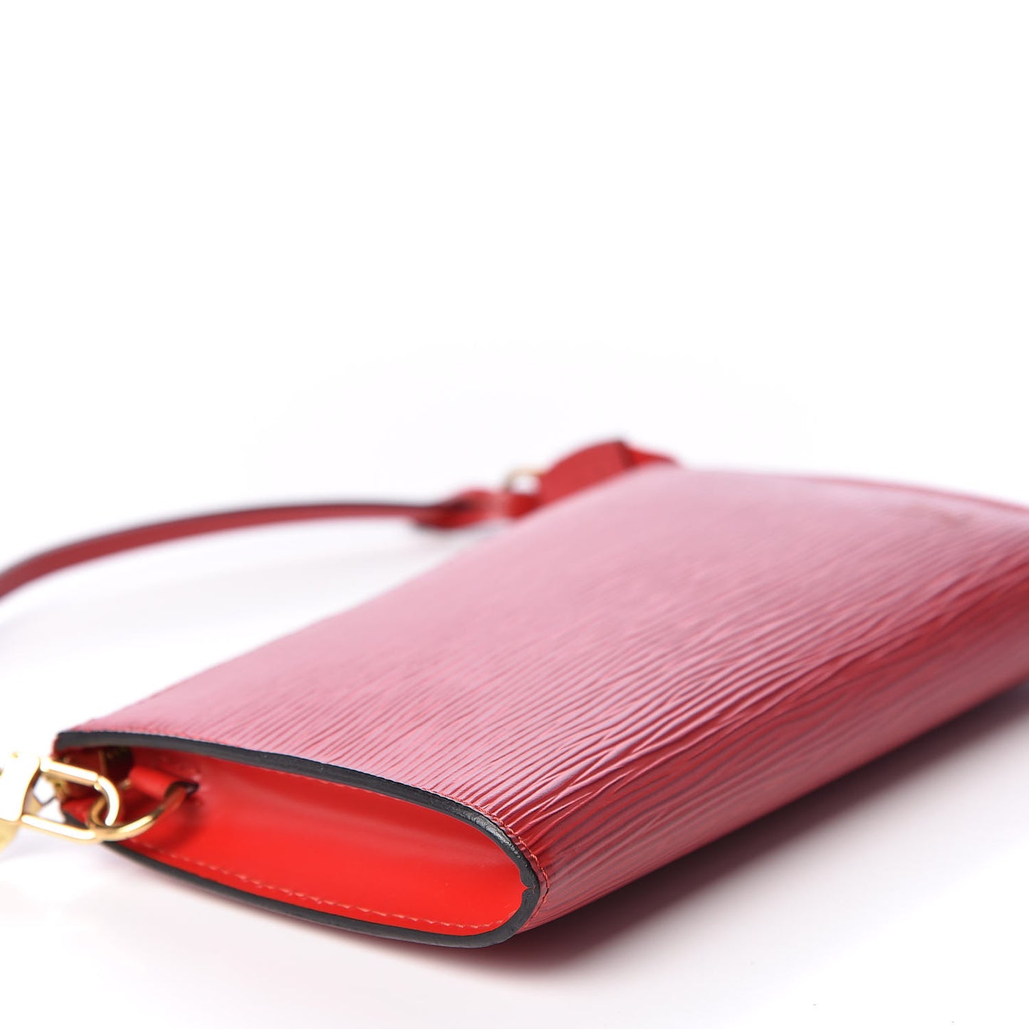 Epi Pochette Accessories 21 Castillan Red