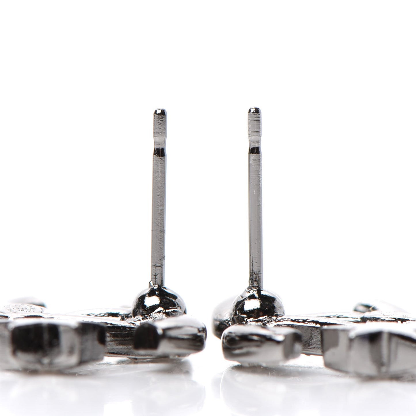 Crystal CC Starfall Earrings Silver