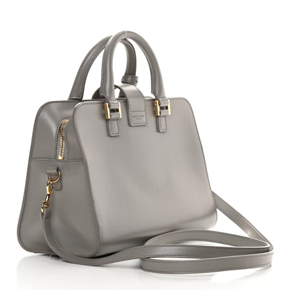 Saint Laurent Calfskin Monogram Baby Cabas Fog 2 of 13