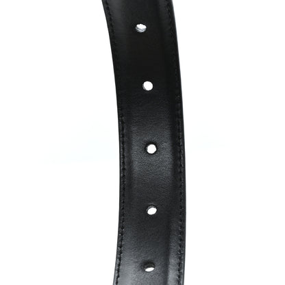 Celine Box Calfskin Medium 25mm Triomphe Belt 85 34 Black 5 of 6