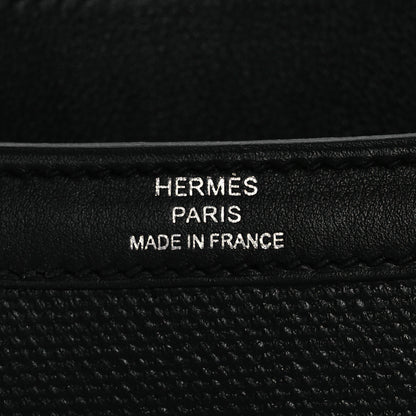 Hermes Swift Toile H Berline Constance 24 Black Ecru 6 of 13