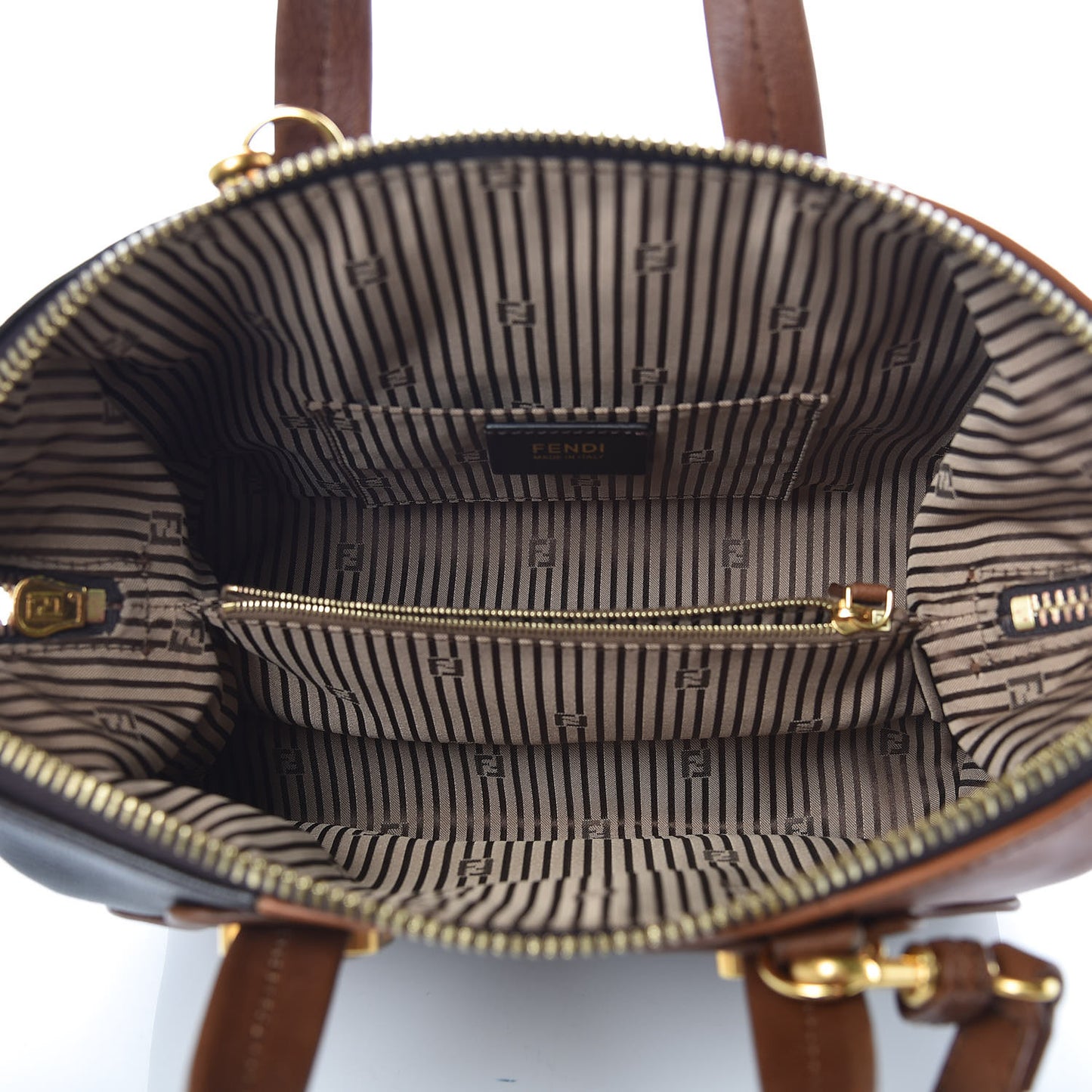 Capra Vitello Dolce Marmol Colorblock Small Chameleon Tote Moro Biscotti