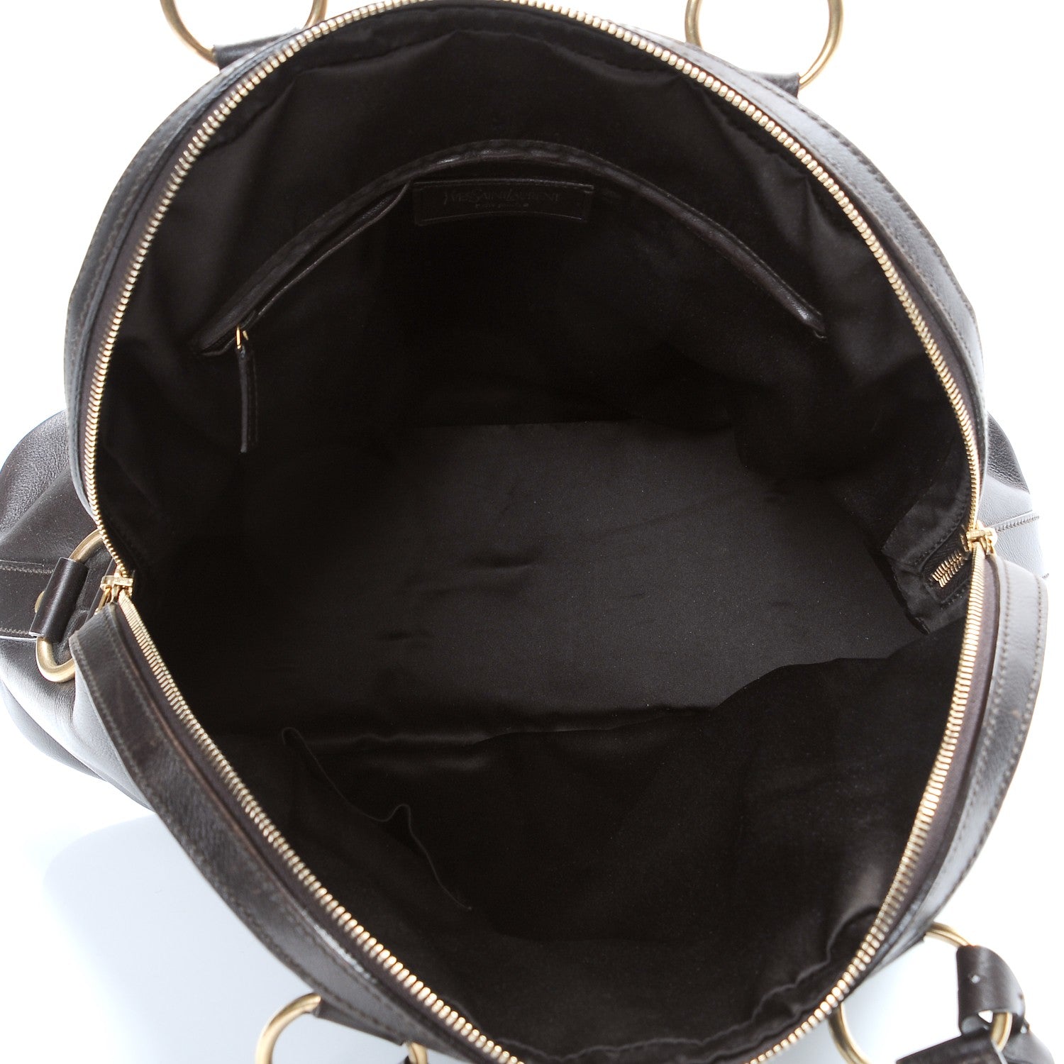 Saint Laurent Calfskin Oversized Muse Brown 5 of 8