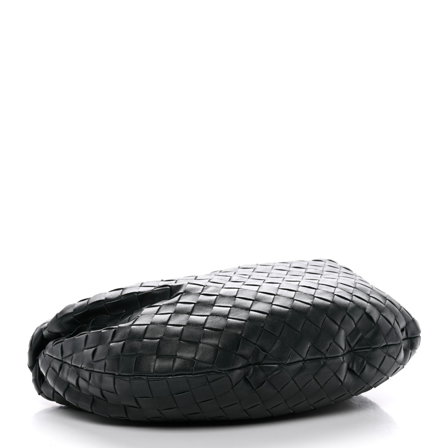 Nappa Intrecciato Teen Jodie Hobo Dark Moss