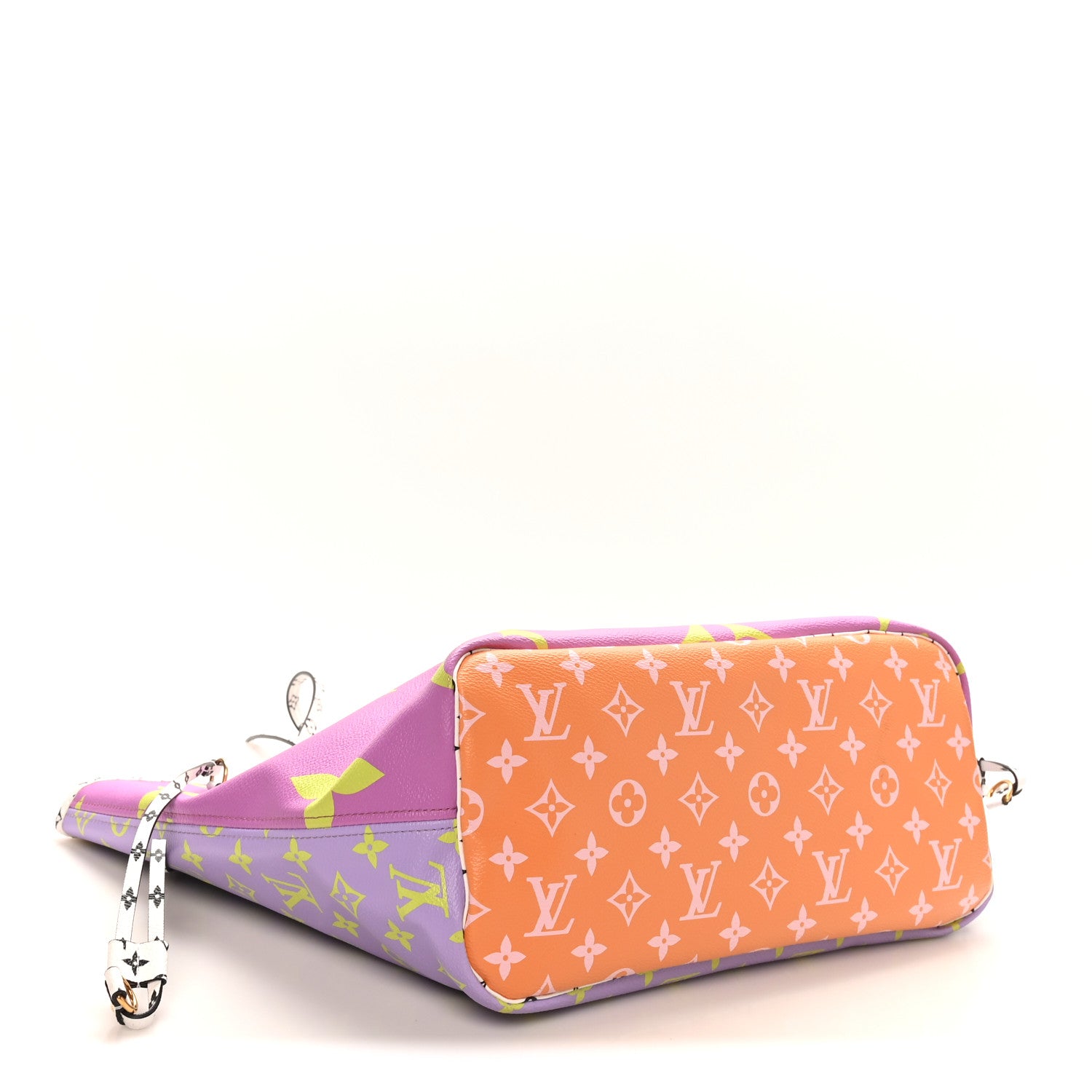 Louis Vuitton Monogram Giant Neverfull MM Pink Lilac 4 of 9