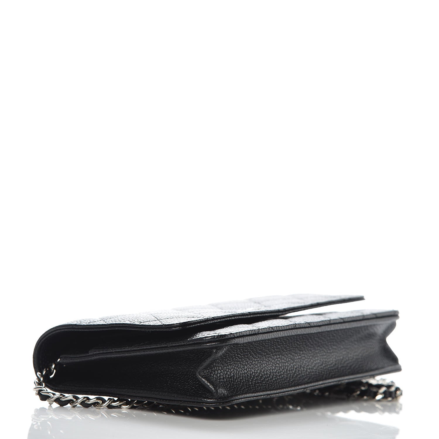 Chanel Caviar Quilted Wallet On Chain WOC Black 4 of 11