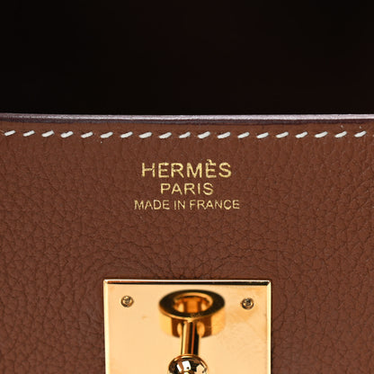 Hermes Togo Birkin 30 Gold 6 of 14