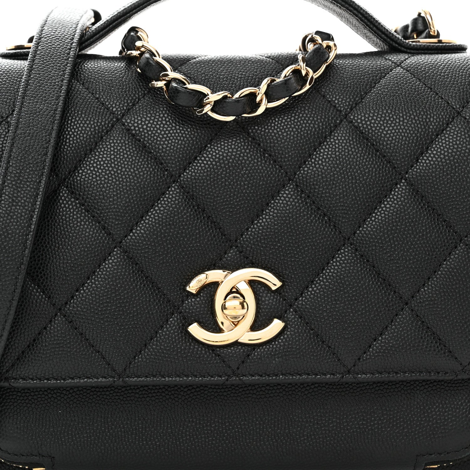Chanel Caviar Quilted Medium Business Affinity Flap Black 8 of 11