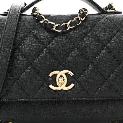 Chanel Caviar Quilted Medium Business Affinity Flap Black 8 of 11