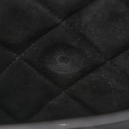 Chanel Suede Quilted Small Single Flap Black 10 of 10