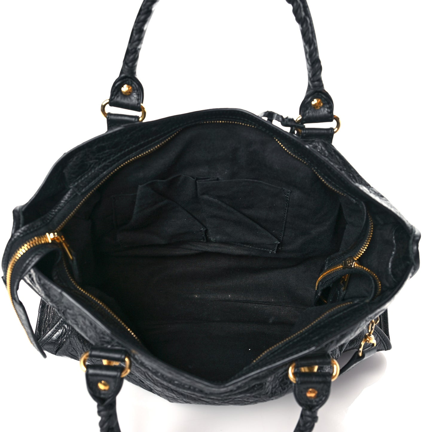 Agneau Giant 12 Gold Hardware City Black