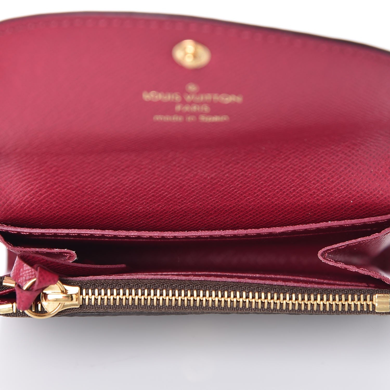 Louis Vuitton Monogram Rosalie Coin Purse Fuchsia 5 of 8