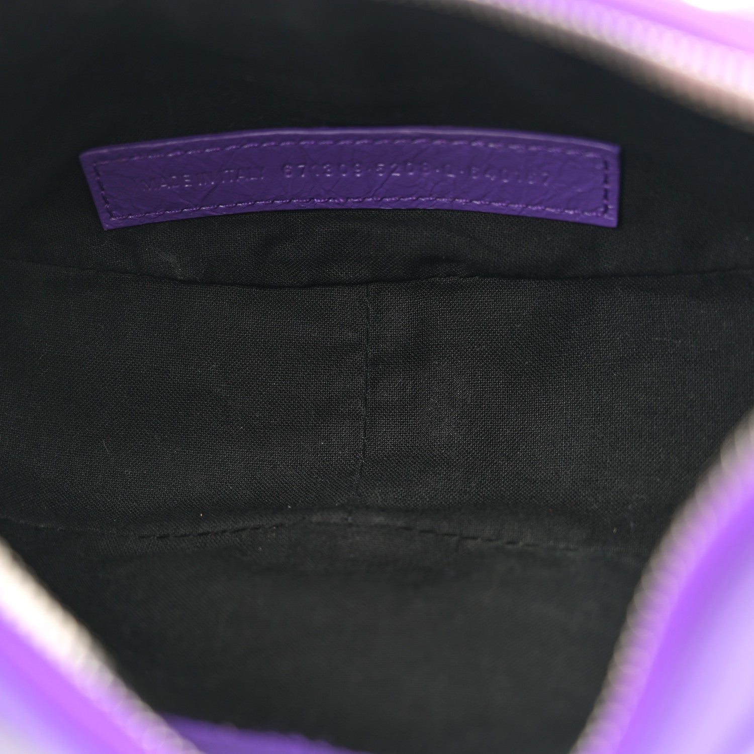 Balenciaga Agneau Arena Le Cagole Shoulder Bag XS Purple 6 of 11