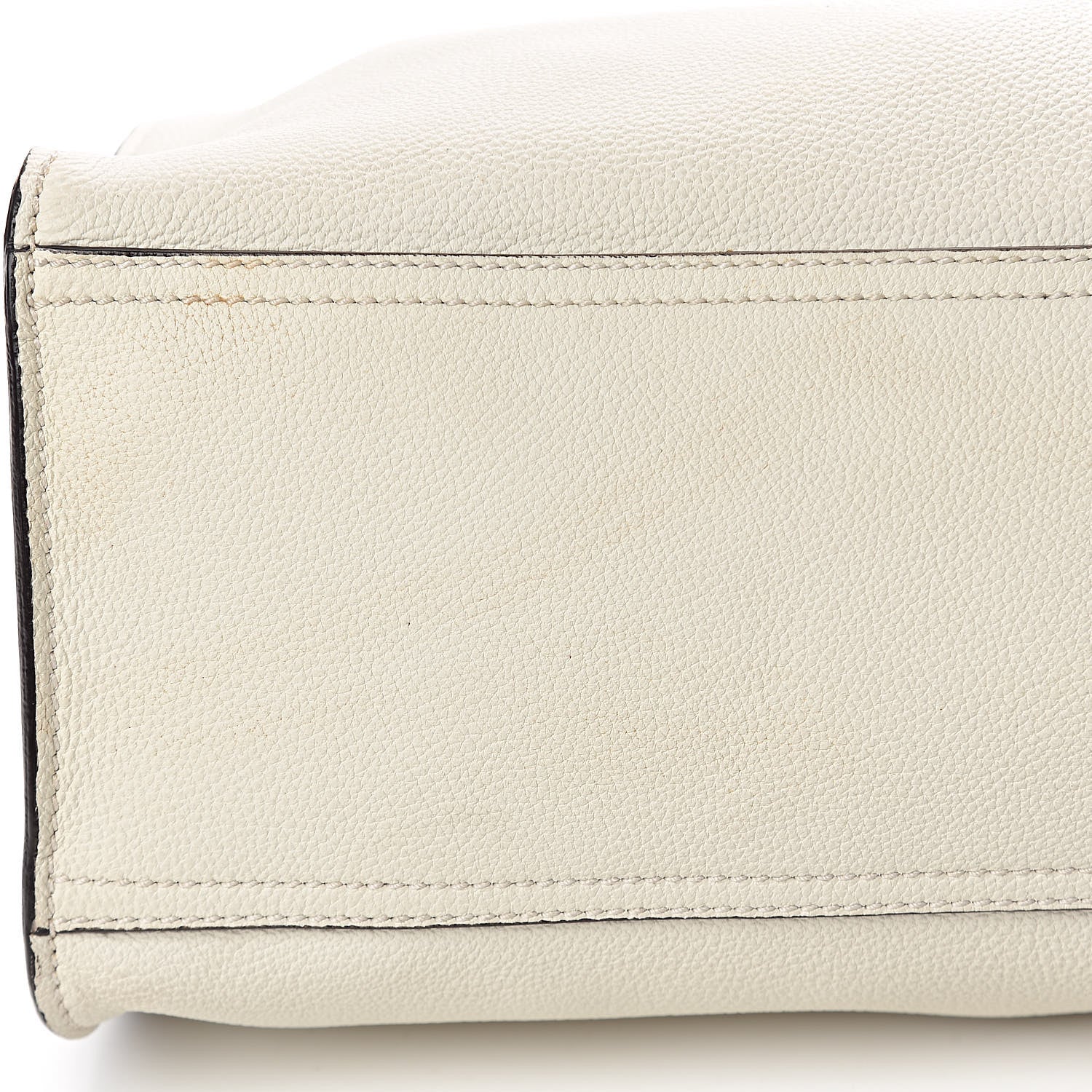 Gucci Soft Calfskin Medium Jackie Top Handle Bag Antique White 10 of 16