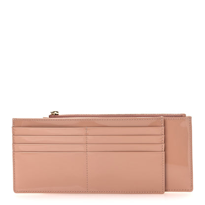 Christian Dior Patent Lady Dior Convertible Clutch Inserts Rose Des Vents 1 of 12