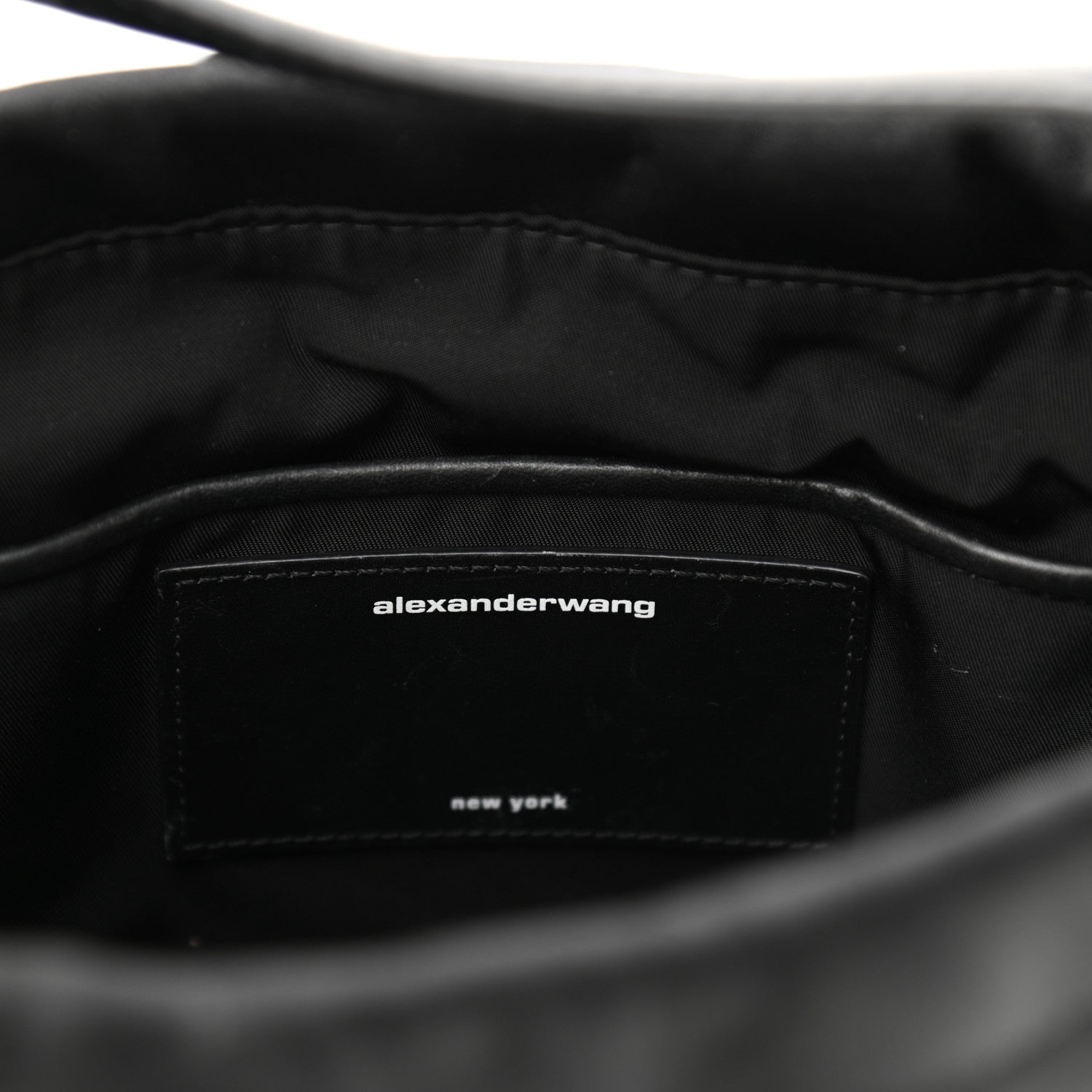Alexander Wang Lambskin Nylon Small Ryan Bag Black 5 of 10
