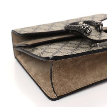 Gucci GG Supreme Monogram Mini Dionysus Shoulder Bag Taupe 9 of 11