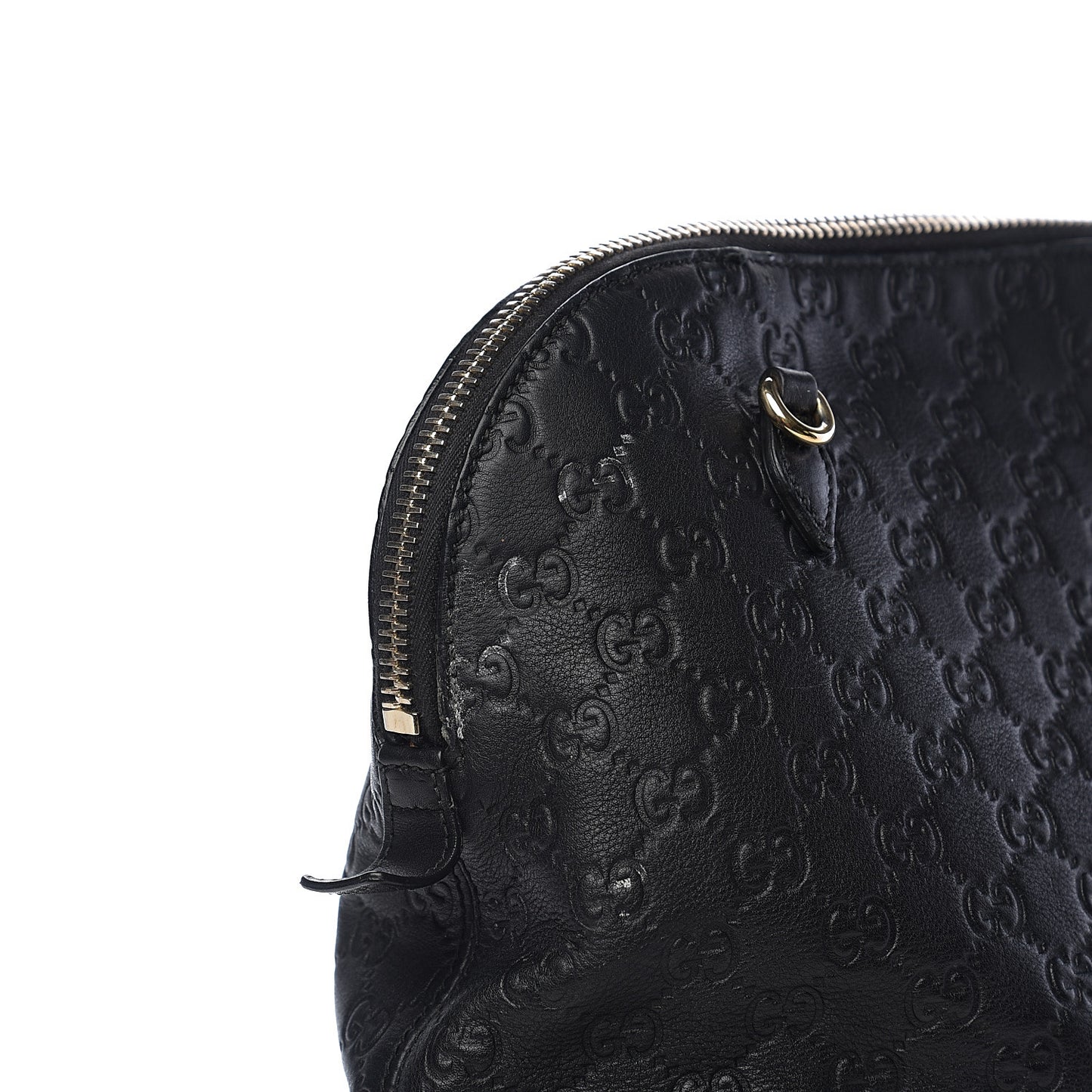Guccissima Medium Bree Shoulder Bag Black