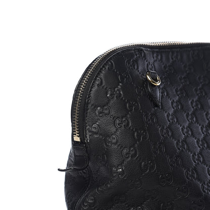 Gucci Guccissima Medium Bree Shoulder Bag Black 13 of 16