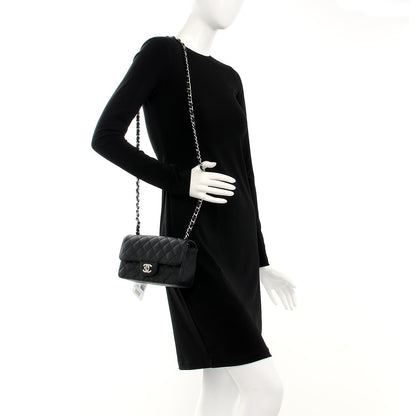 Chanel Caviar Quilted Mini Rectangular Flap Black 2 of 8