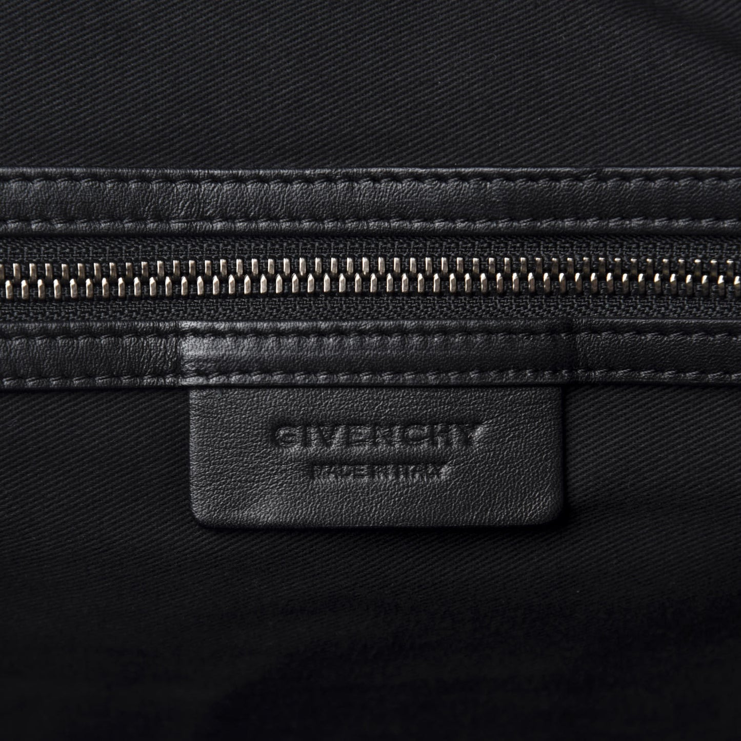 Calfskin Star Embossed Studded Medium Nightingale Navy