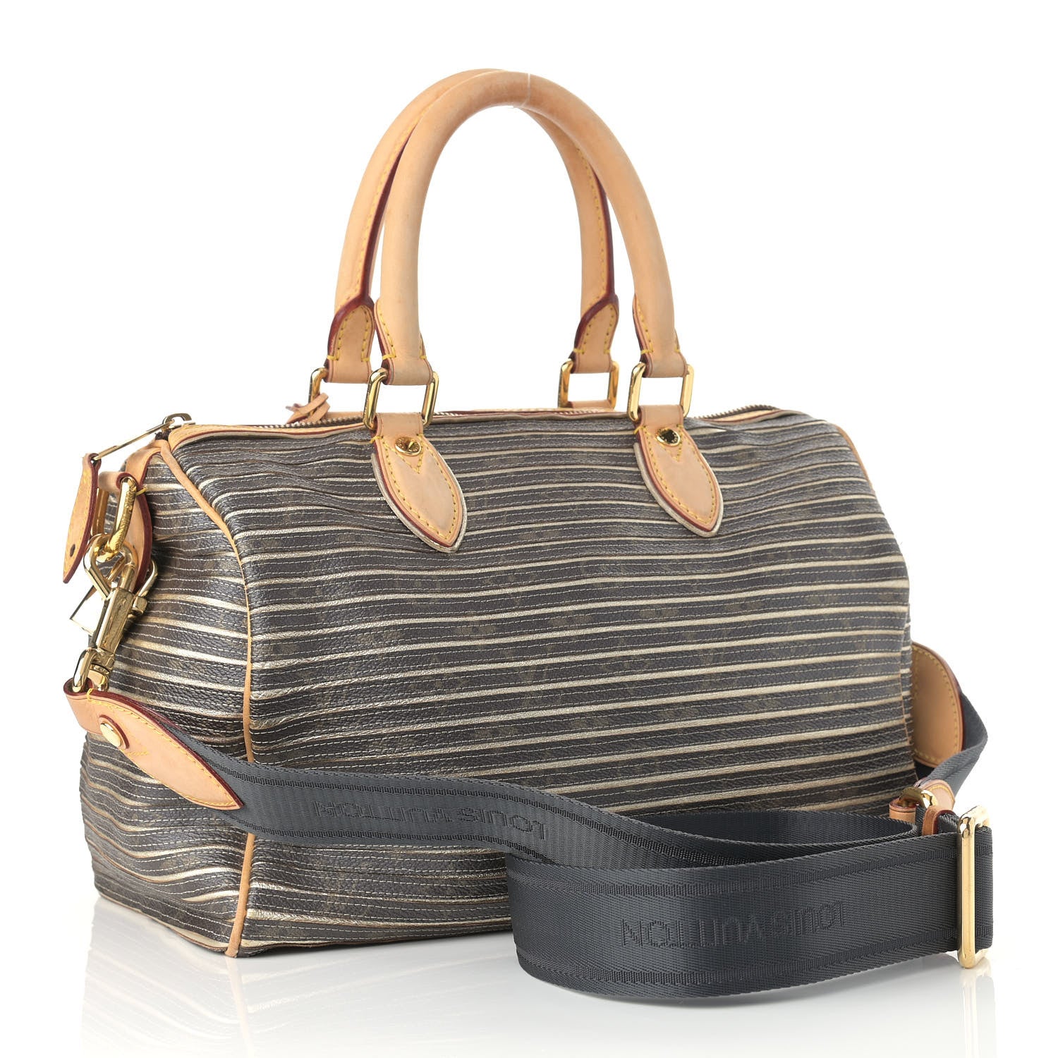 Louis Vuitton Monogram Eden Speedy Argent 3 of 11