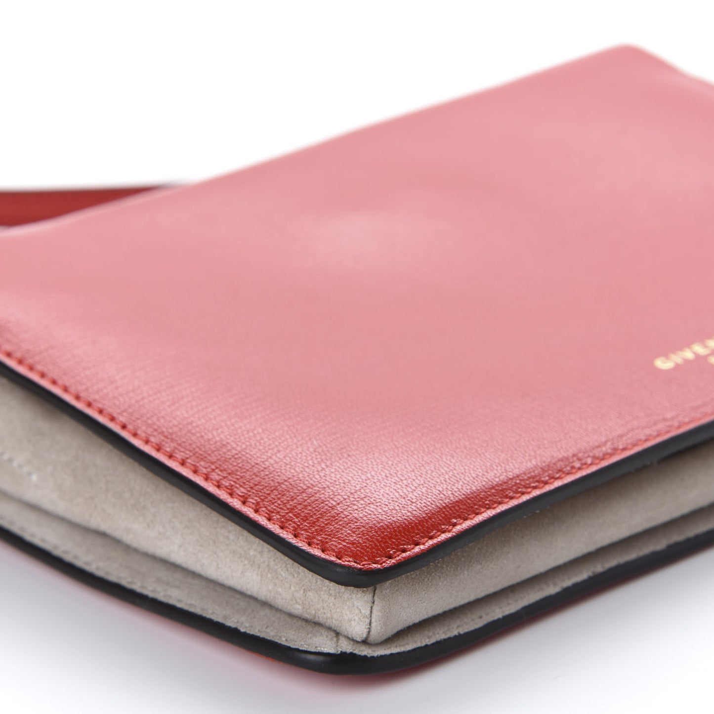 Goatskin Suede Cross 3 Crossbody Bag Red