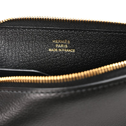 Hermes Evergrain Chaine d'Ancre Zipengo Pochette To Go Black 6 of 11