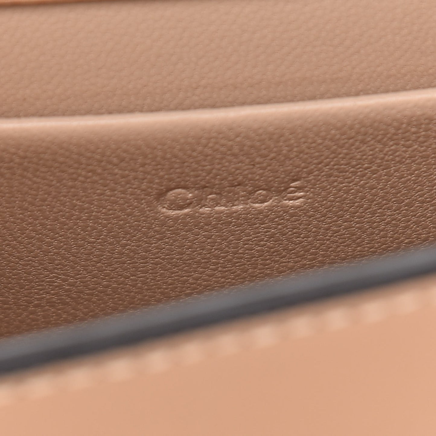 Calfskin Small Nile Bracelet Minaudiere Bag Biscotti Beige