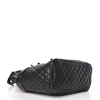 Jimmy Choo Lambskin Chain Embellished Blare Tote Black 4 of 15