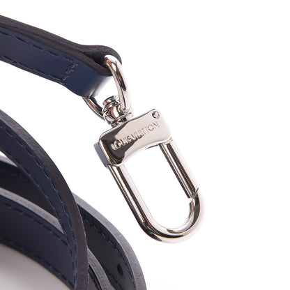 Louis Vuitton Calfskin 16mm Adjustable Shoulder Strap Indigo 4 of 4