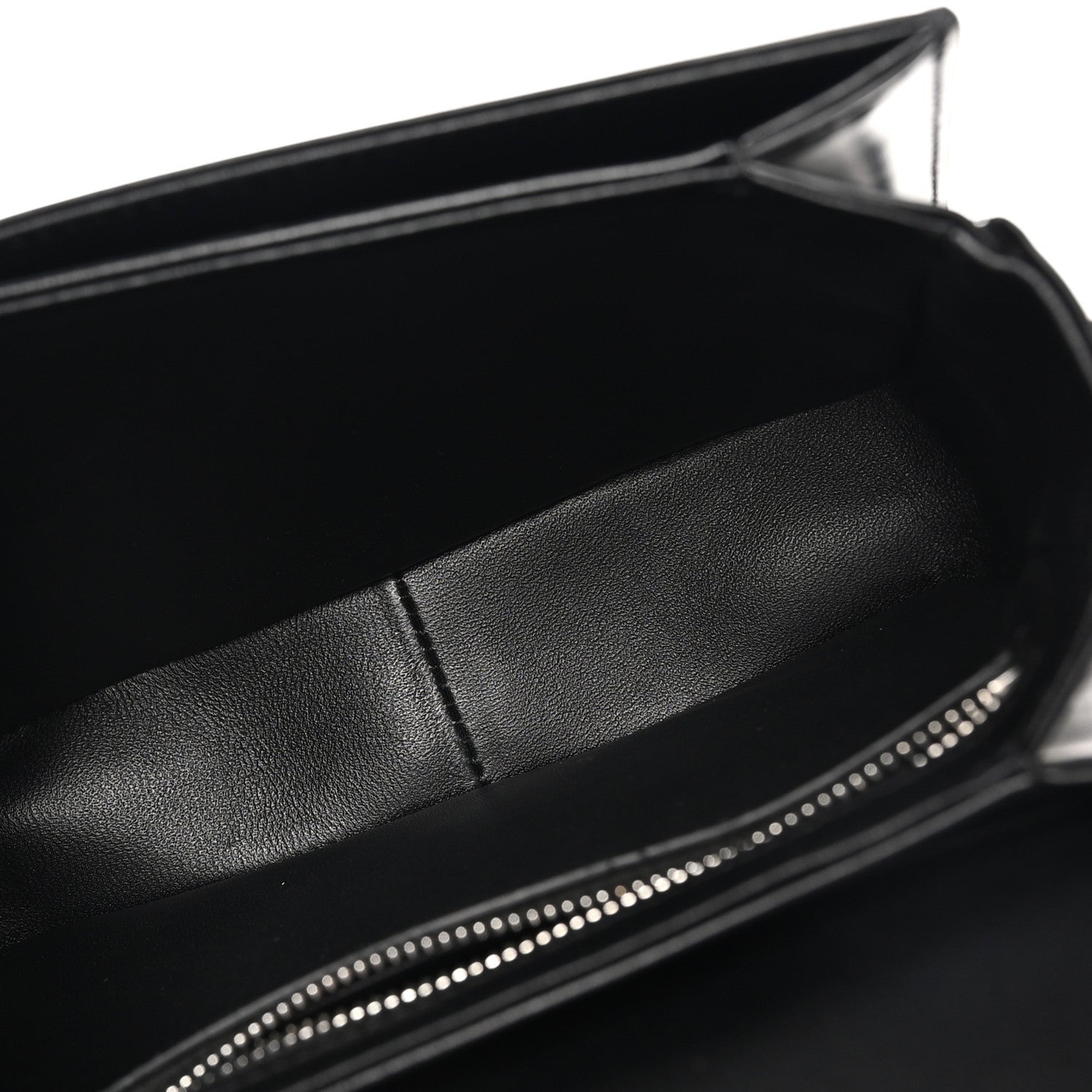 Celine Shiny Calfskin Teen Triomphe Black 5 of 9