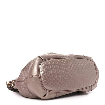 Gucci Metallic Microguccissima Medium Sukey Top Handle Bag Dark Cipria 4 of 10