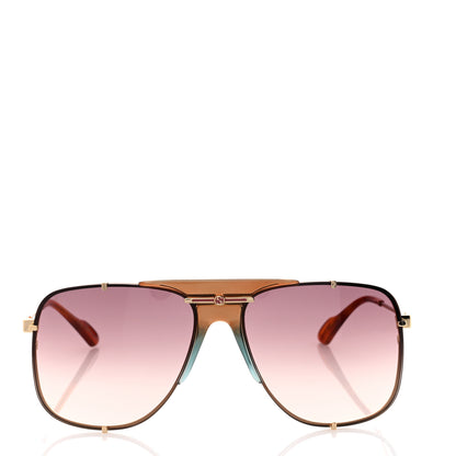 Gucci Metal Square Frame Sunglasses GG0739S 2 of 8