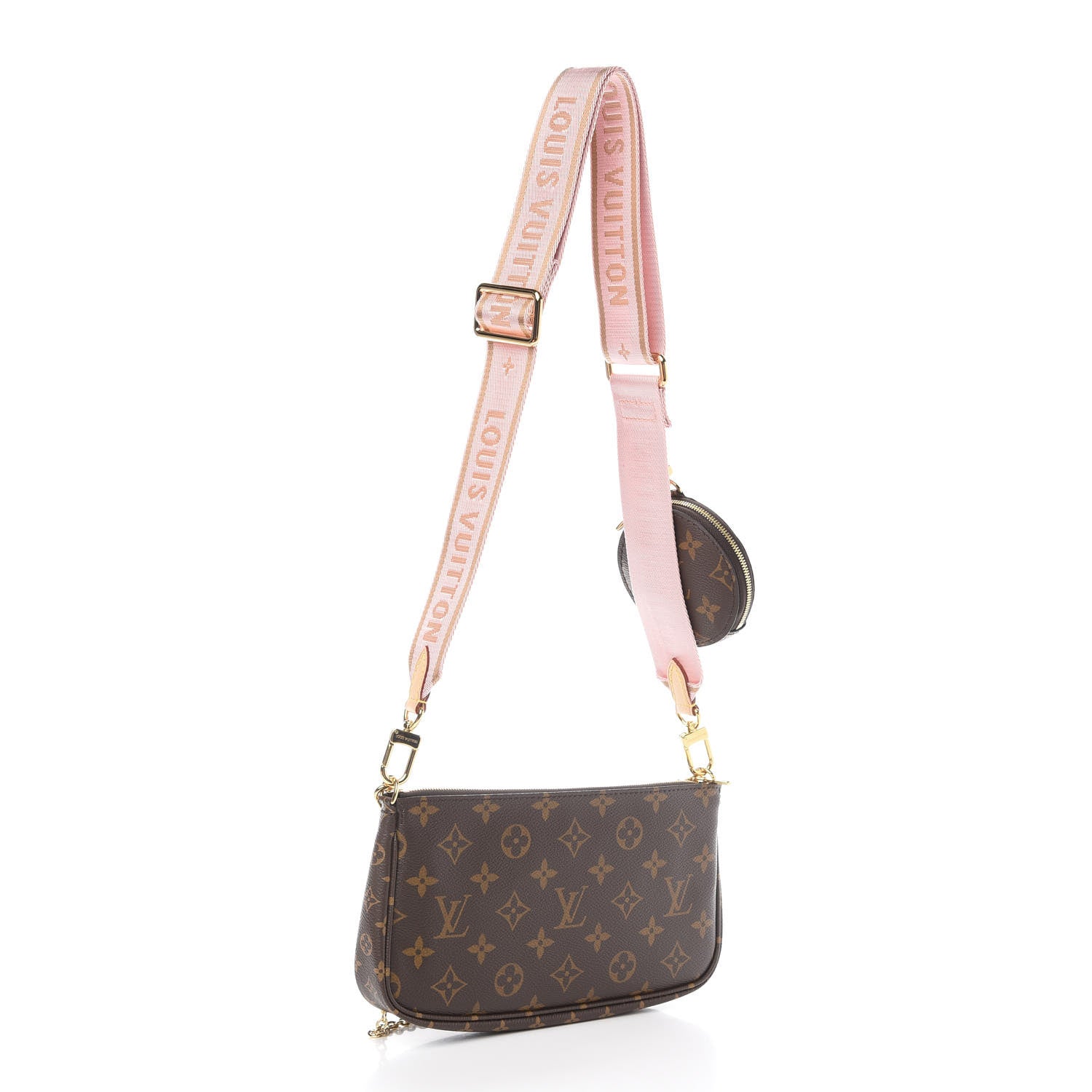 Louis Vuitton Monogram Multi Pochette Accessories Rose Clair 2 of 10