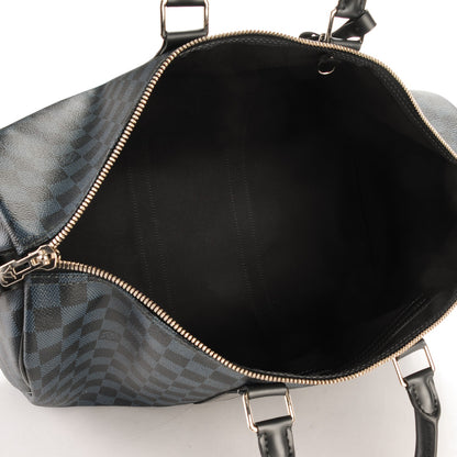 Louis Vuitton Damier Cobalt Keepall Bandouliere 45 5 of 8