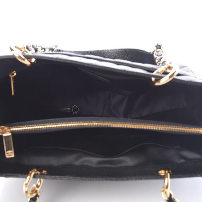 Chanel Caviar Quilted Grand Shopping Tote GST Black 5 of 11