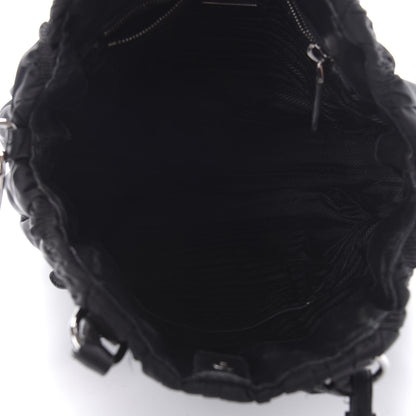 Prada Tessuto Nylon Gaufre Tote Black 5 of 13