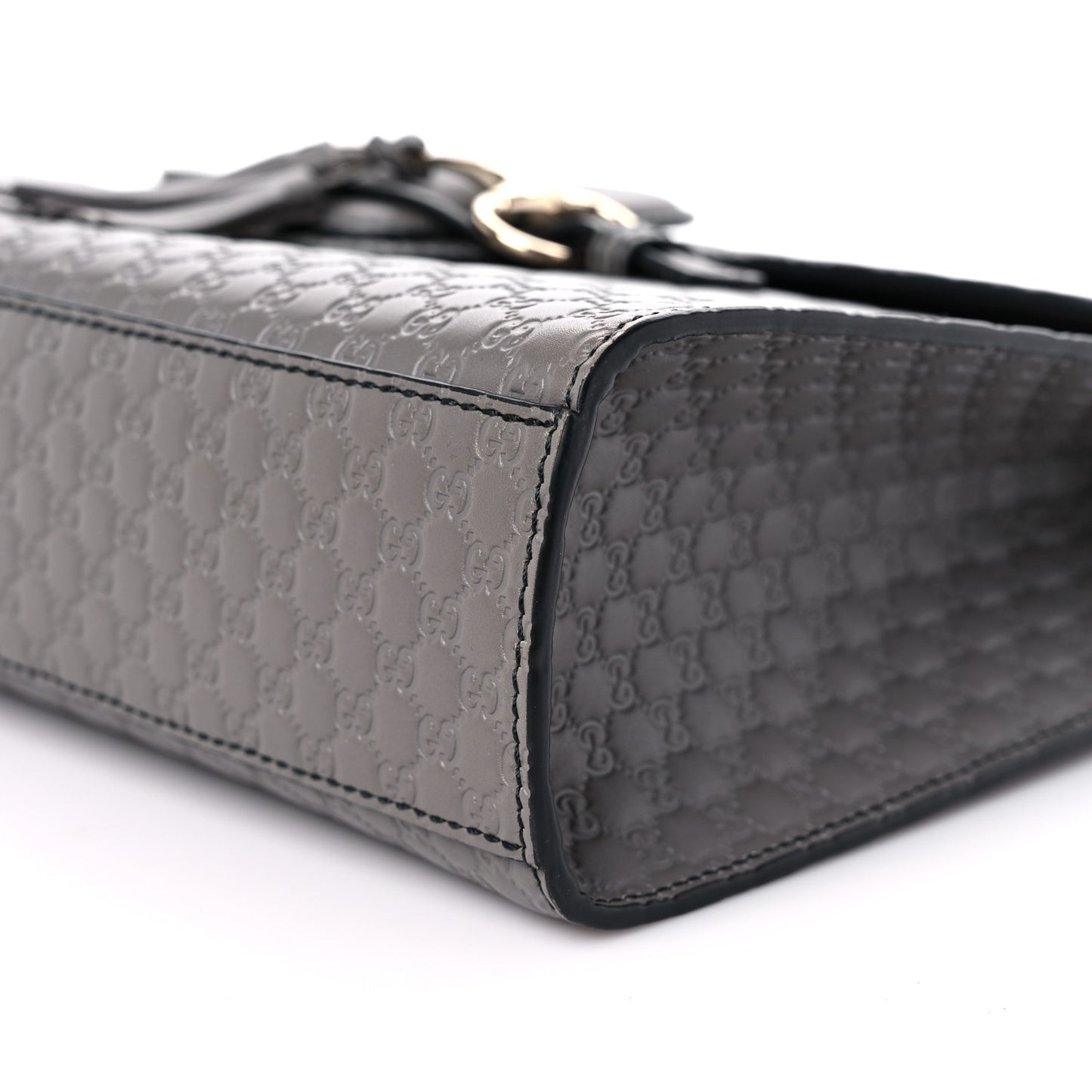 Soft Microguccissima Medium Emily Chain Shoulder Bag Loess