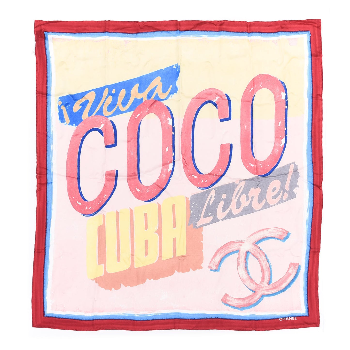 Silk Coco Scarf Multicolor