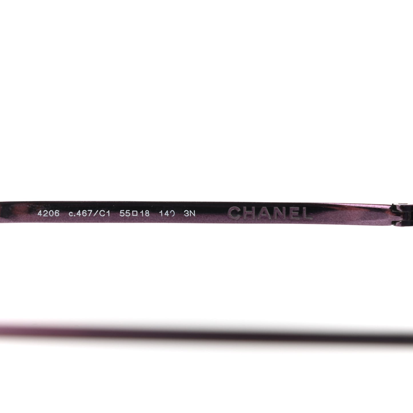 Round Spring Sunglasses 4206 Purple