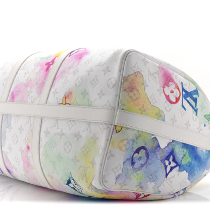 Louis Vuitton Monogram Watercolor Keepall Bandouliere 50 Multicolor 8 of 8